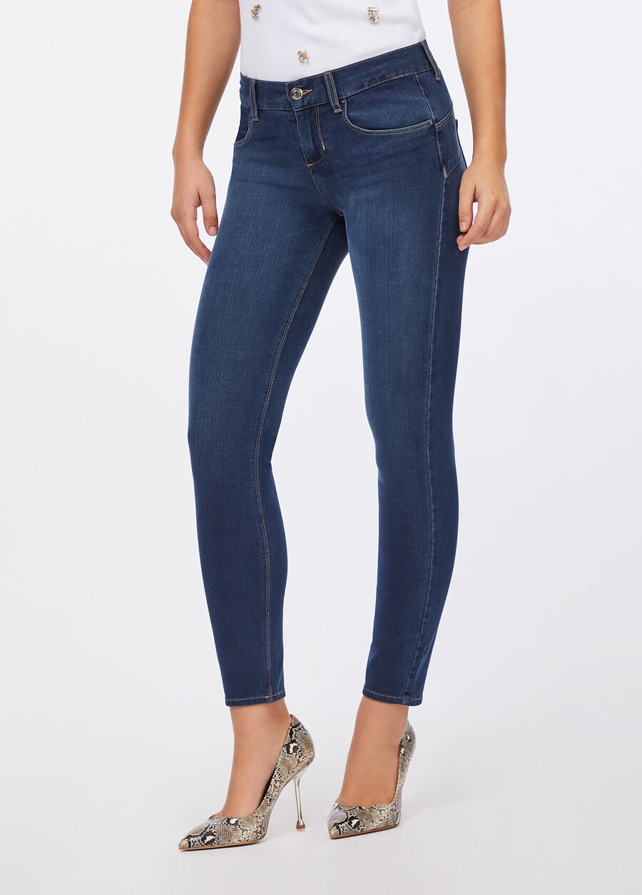 jeans skinny bottom up