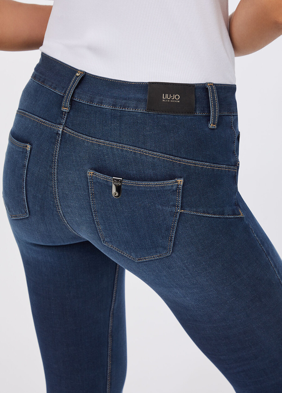jeans skinny bottom up