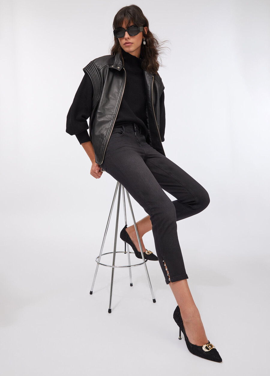 jeans slim courts