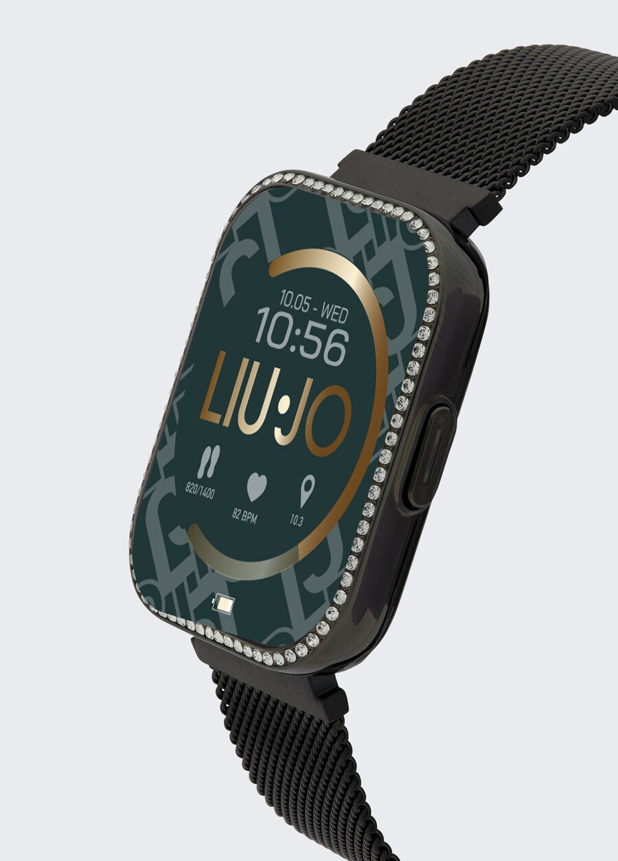 montre connectée de luxe fine à commande vocale