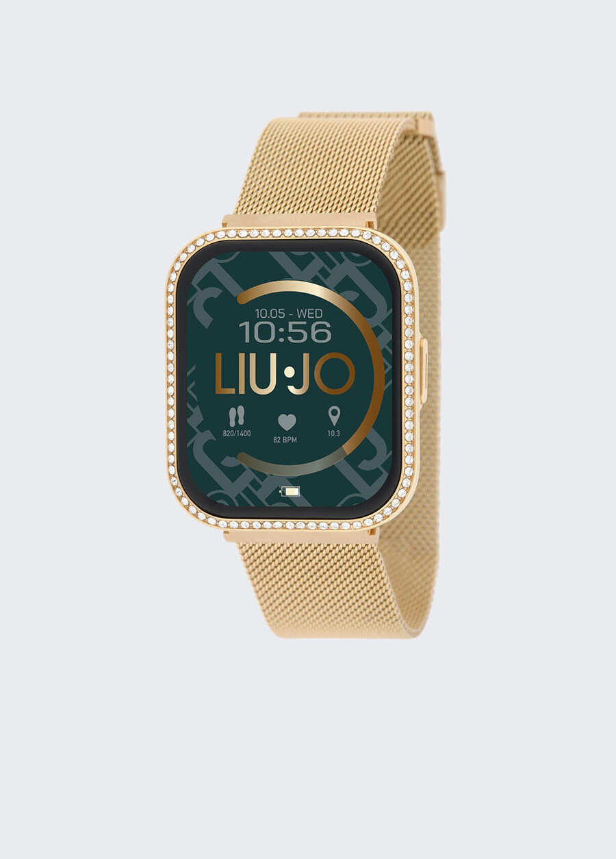 montre connectée de luxe fine à commande vocale