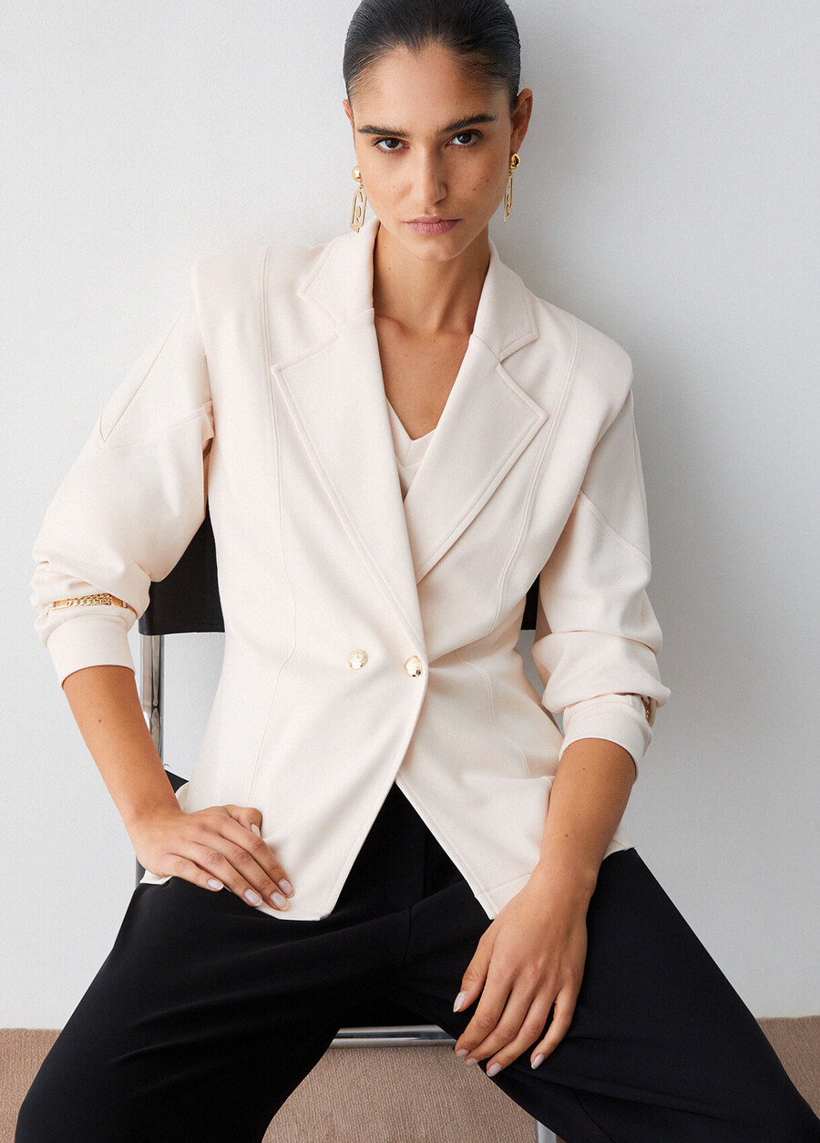 gilet à épaules rembourrées