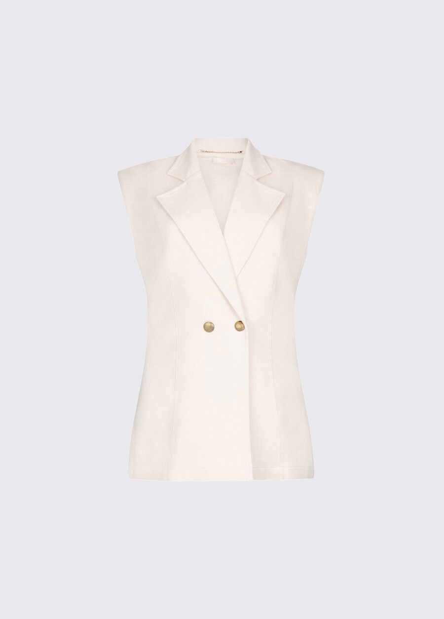 gilet à épaules rembourrées