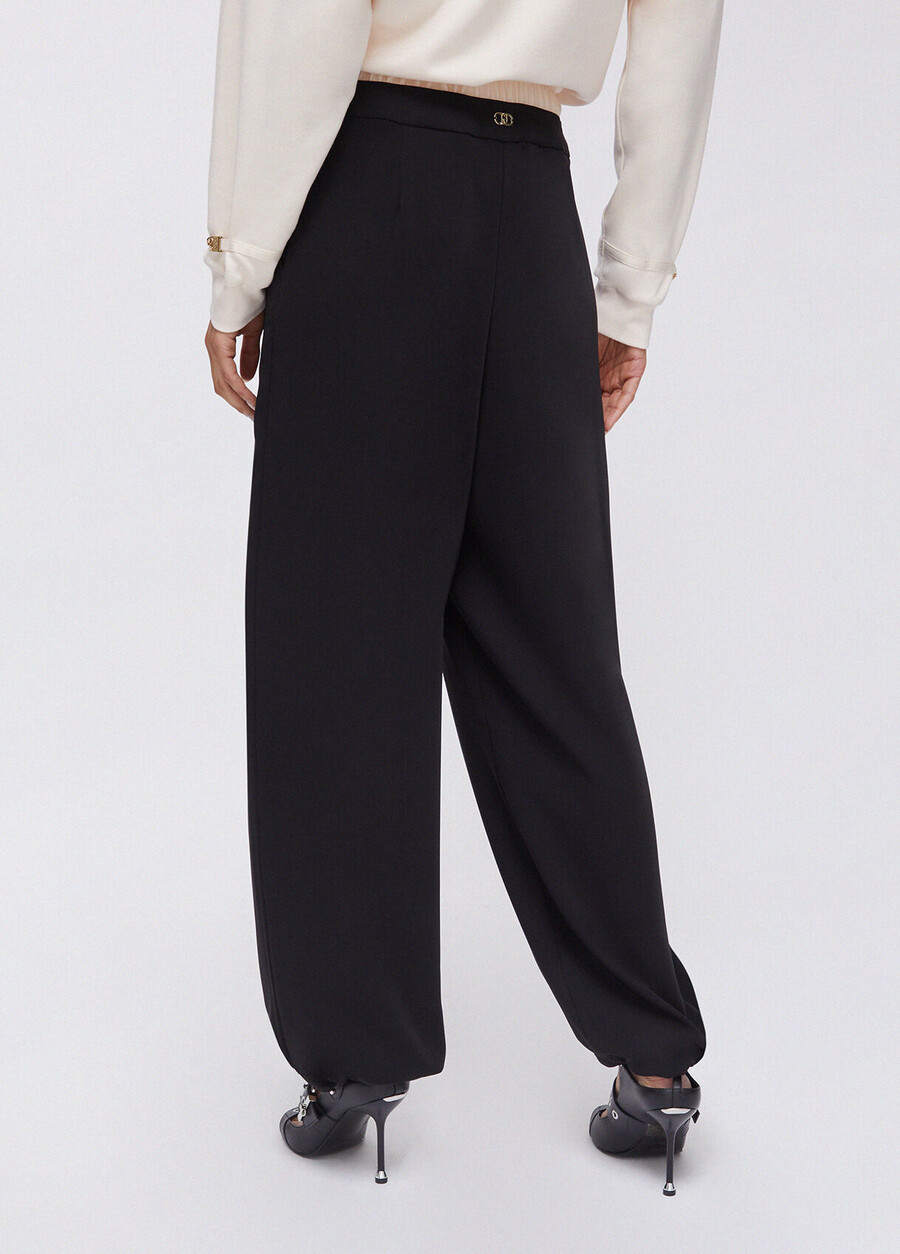 pantalon à double ceinture