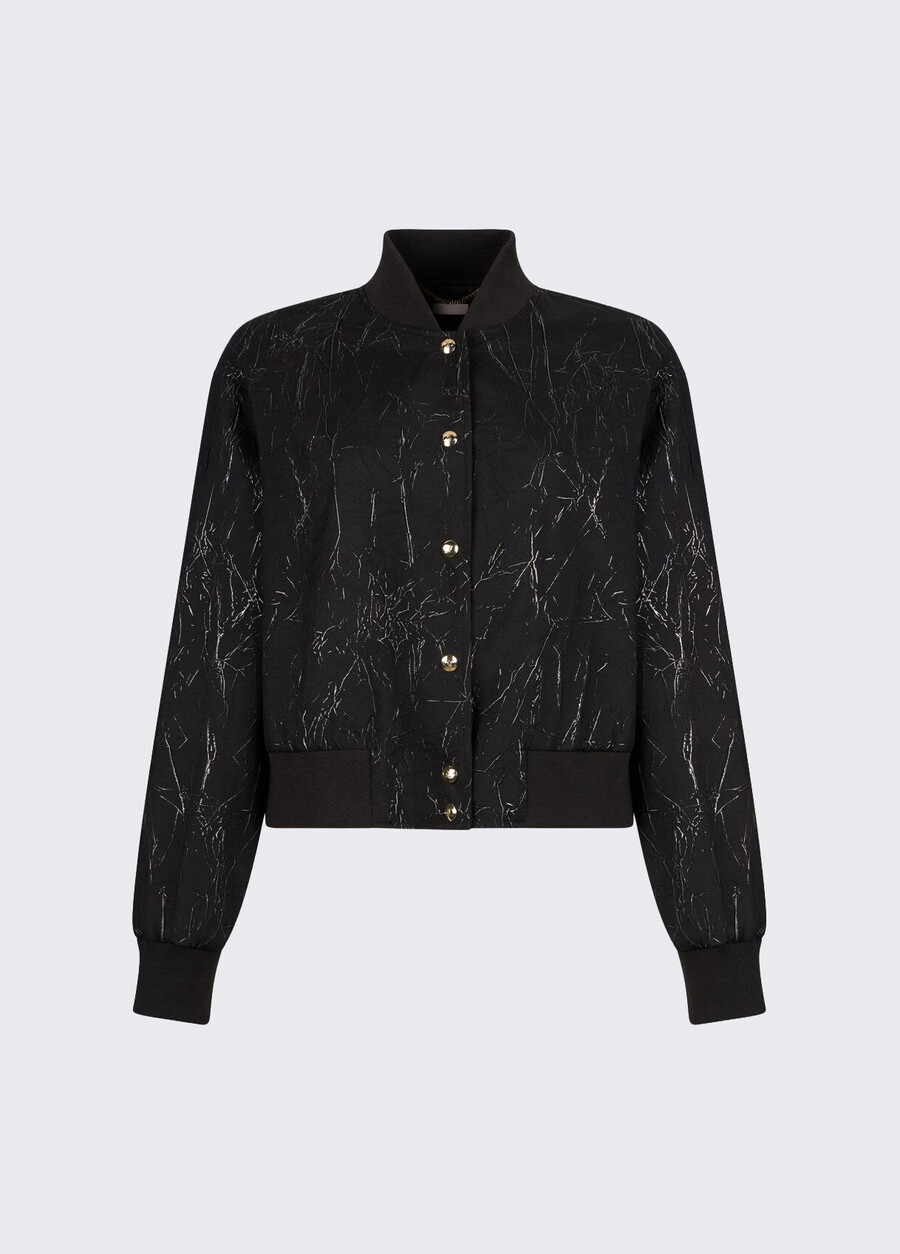 bomber à effet froissé
