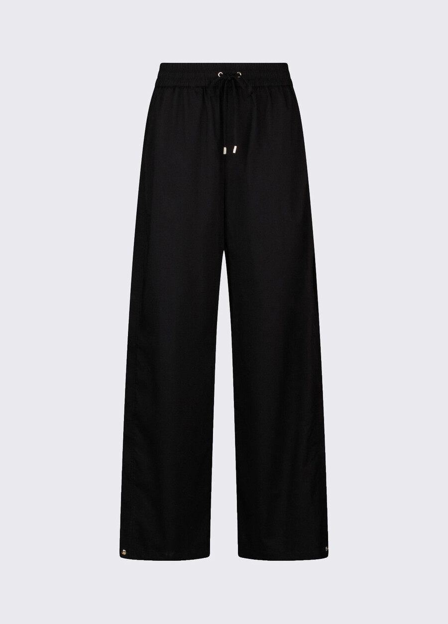 pantalon avec détails fendus