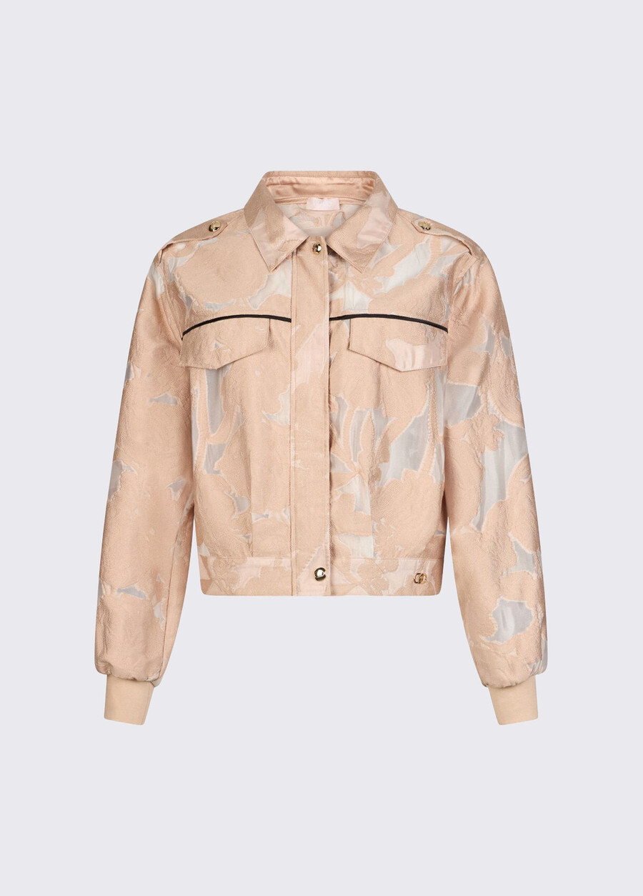 veste en organza jacquard