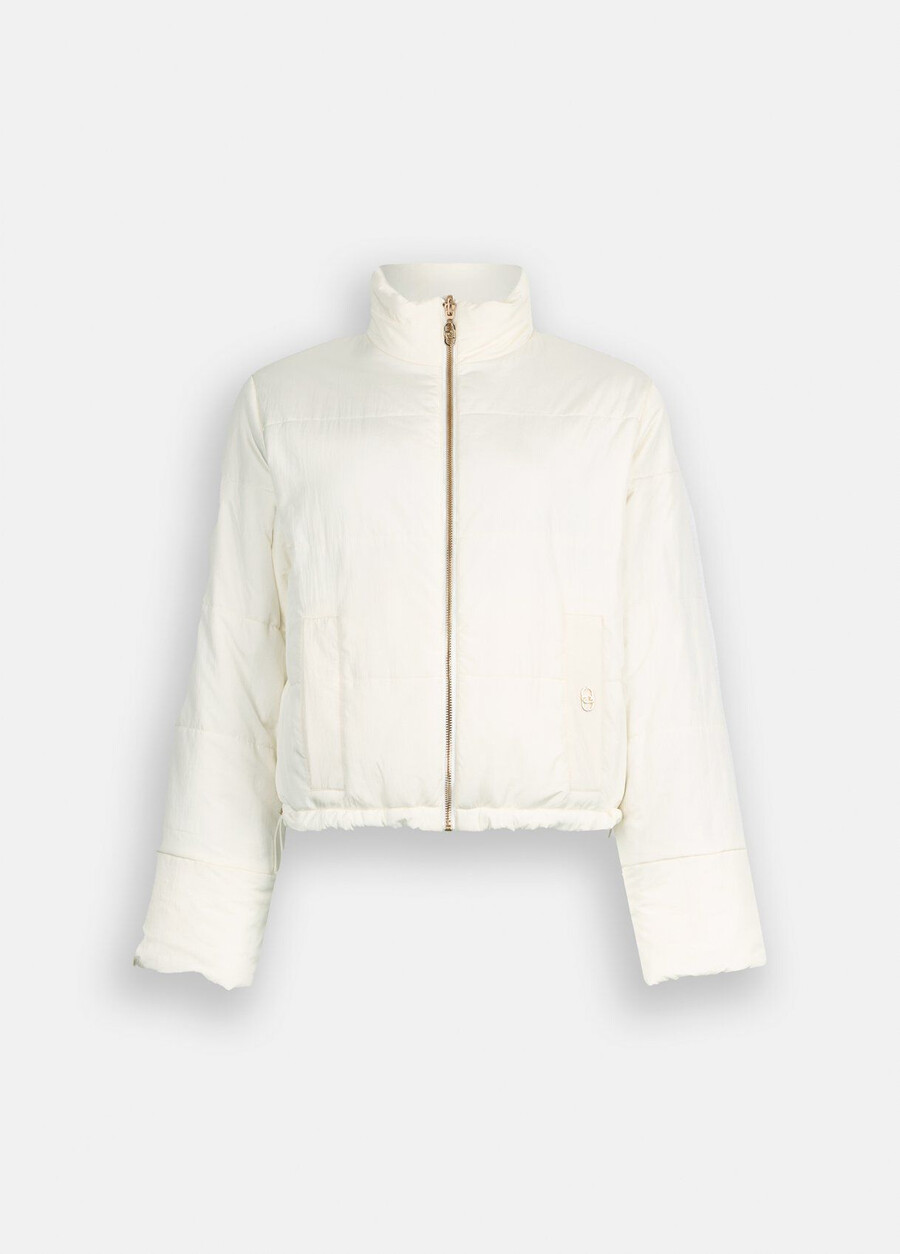 veste matelassée en nylon et maille