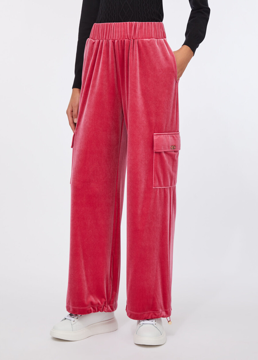pantalon de jogging en chenille