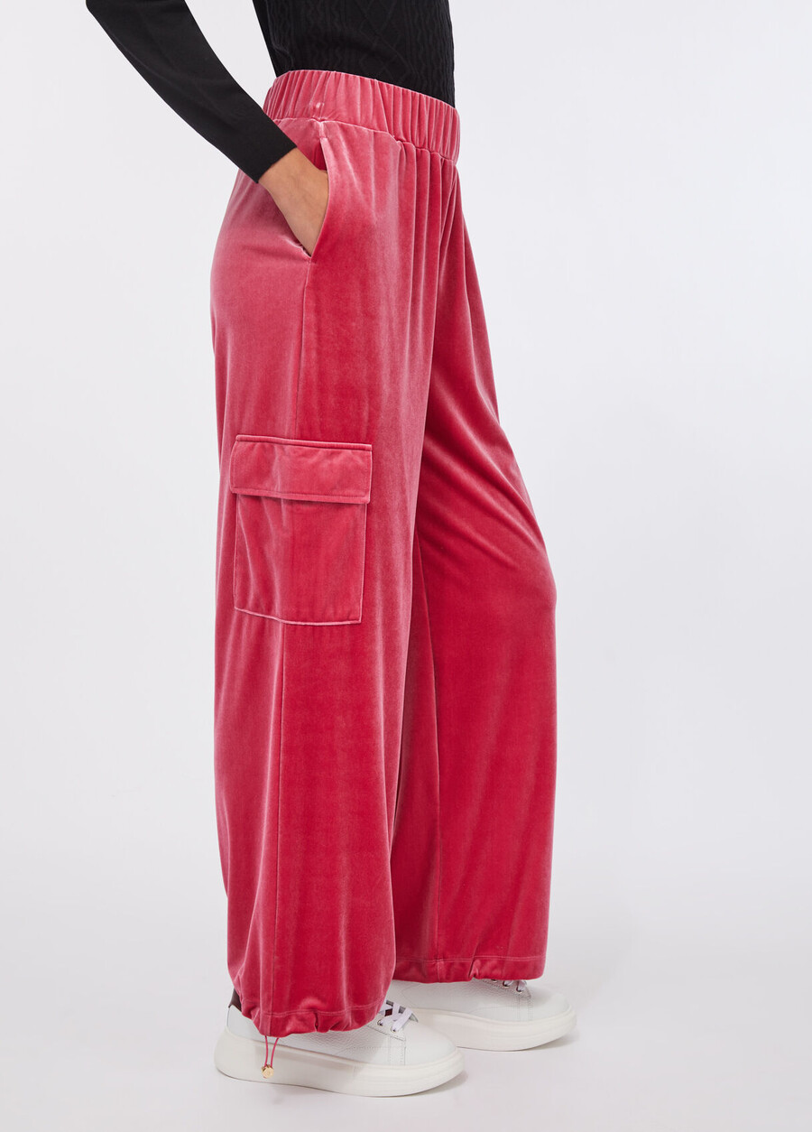 pantalon de jogging en chenille