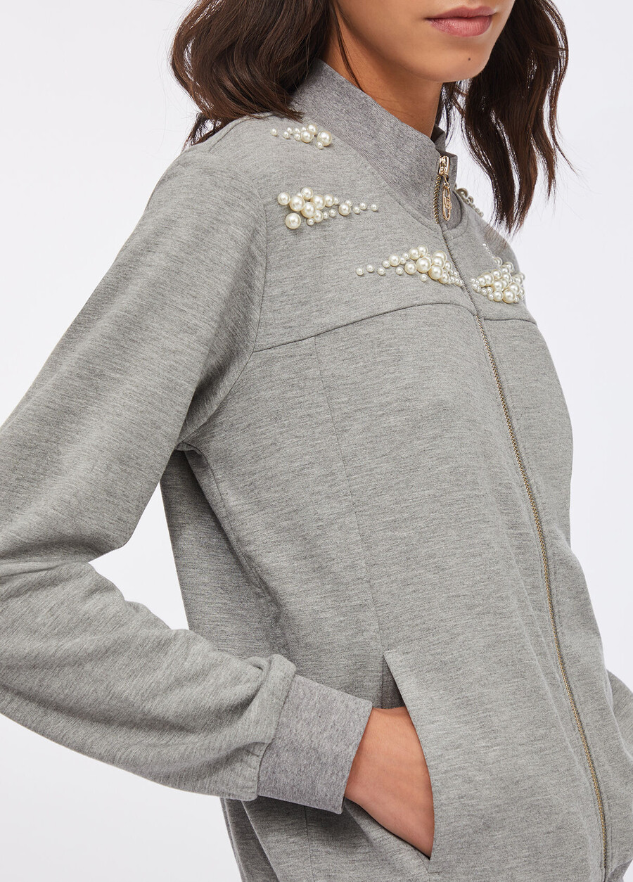 sweat-shirt zippé