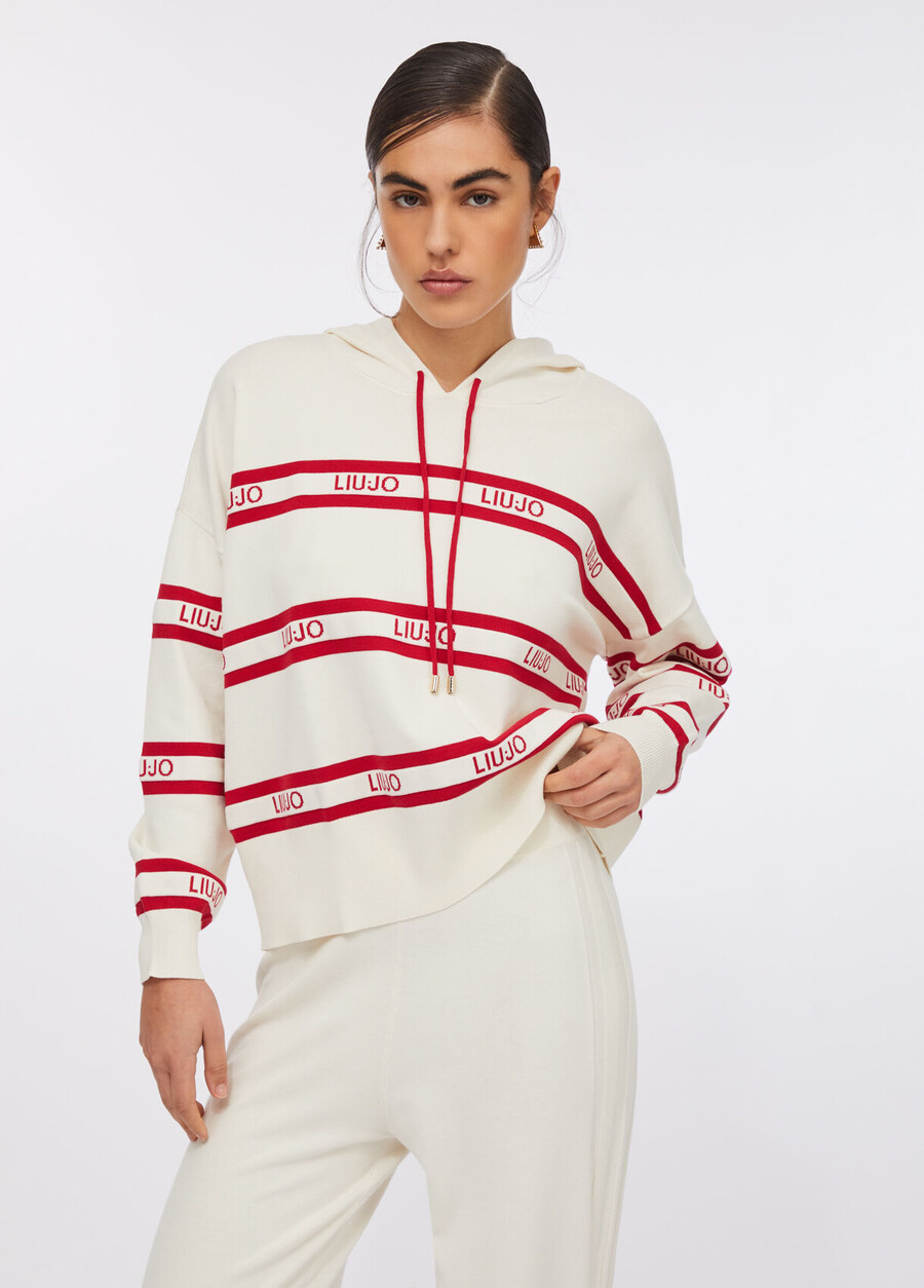 sweat-shirt en maille