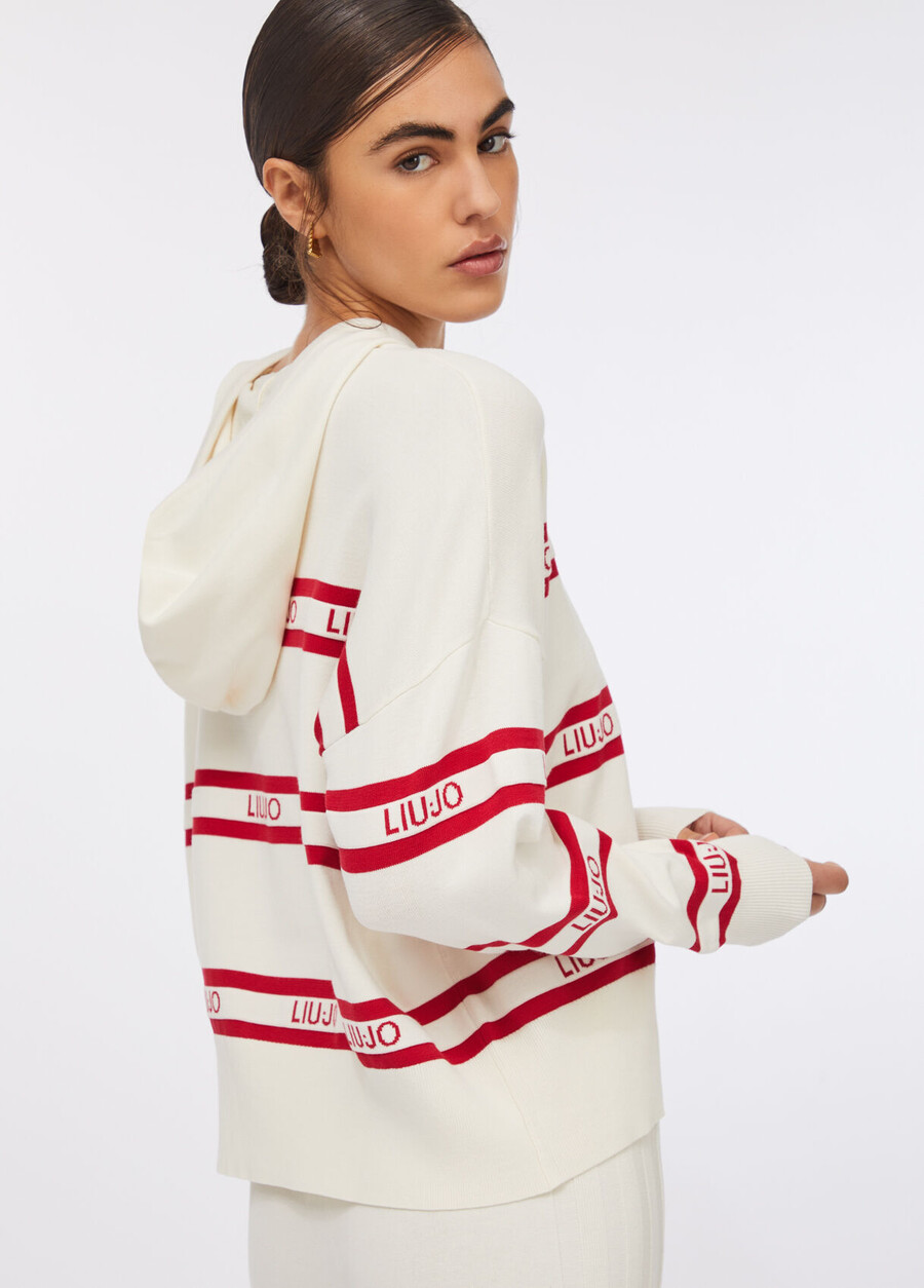 sweat-shirt en maille