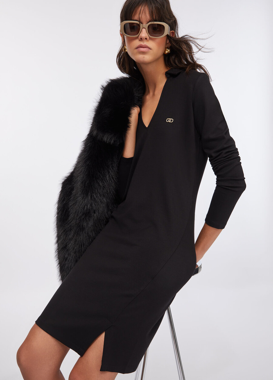robe courte avec ceinture
