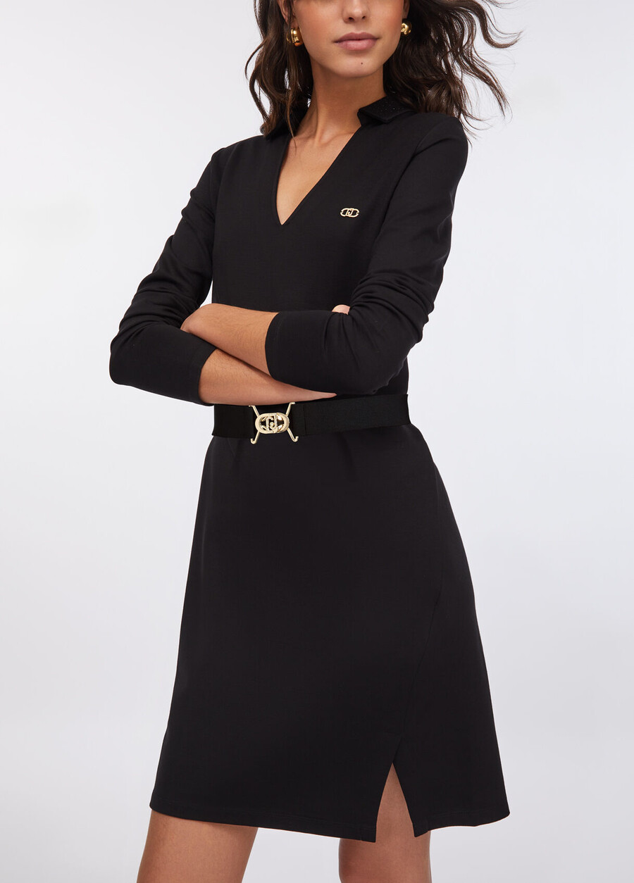 robe courte avec ceinture