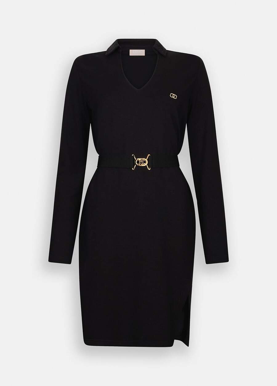 robe courte avec ceinture