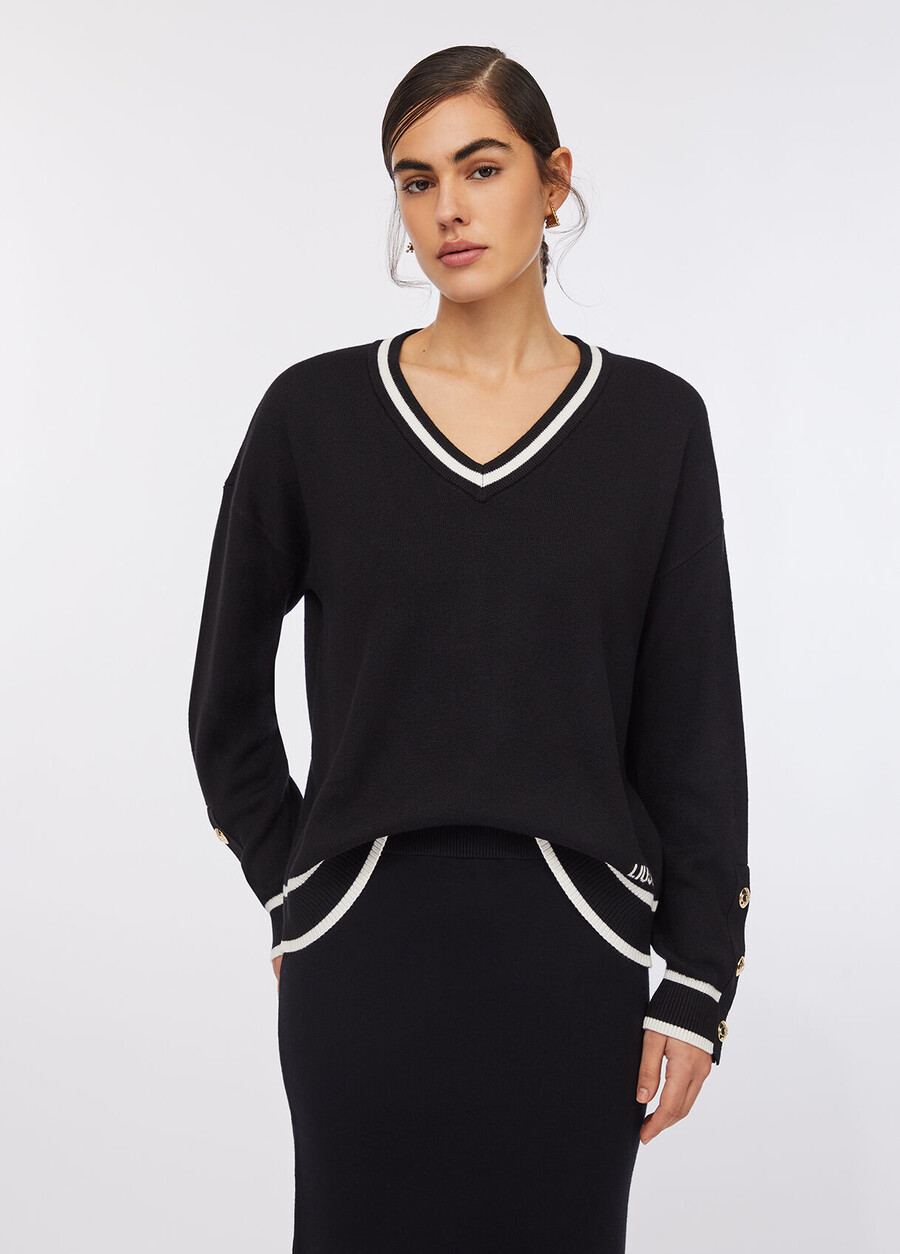 pull en mélange de soie