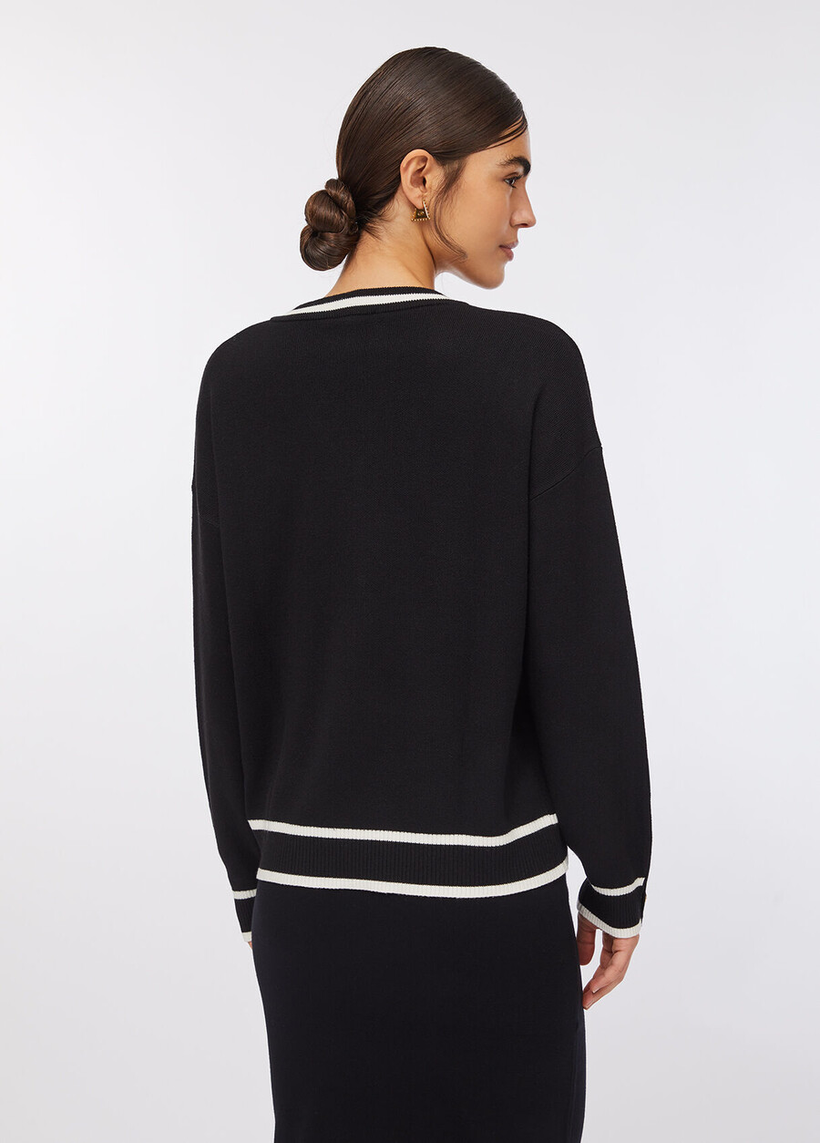 pull en mélange de soie
