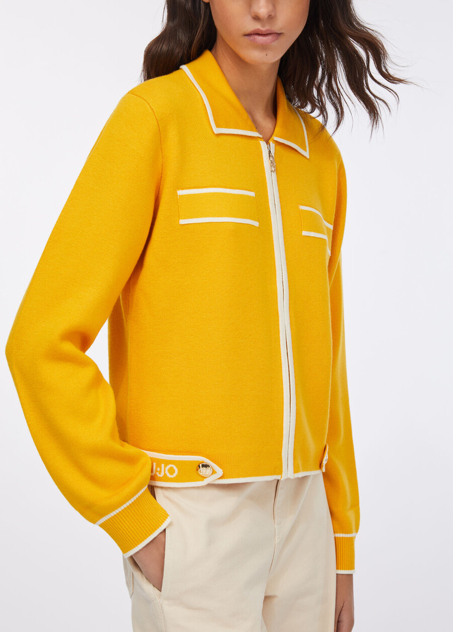 gilet zippé