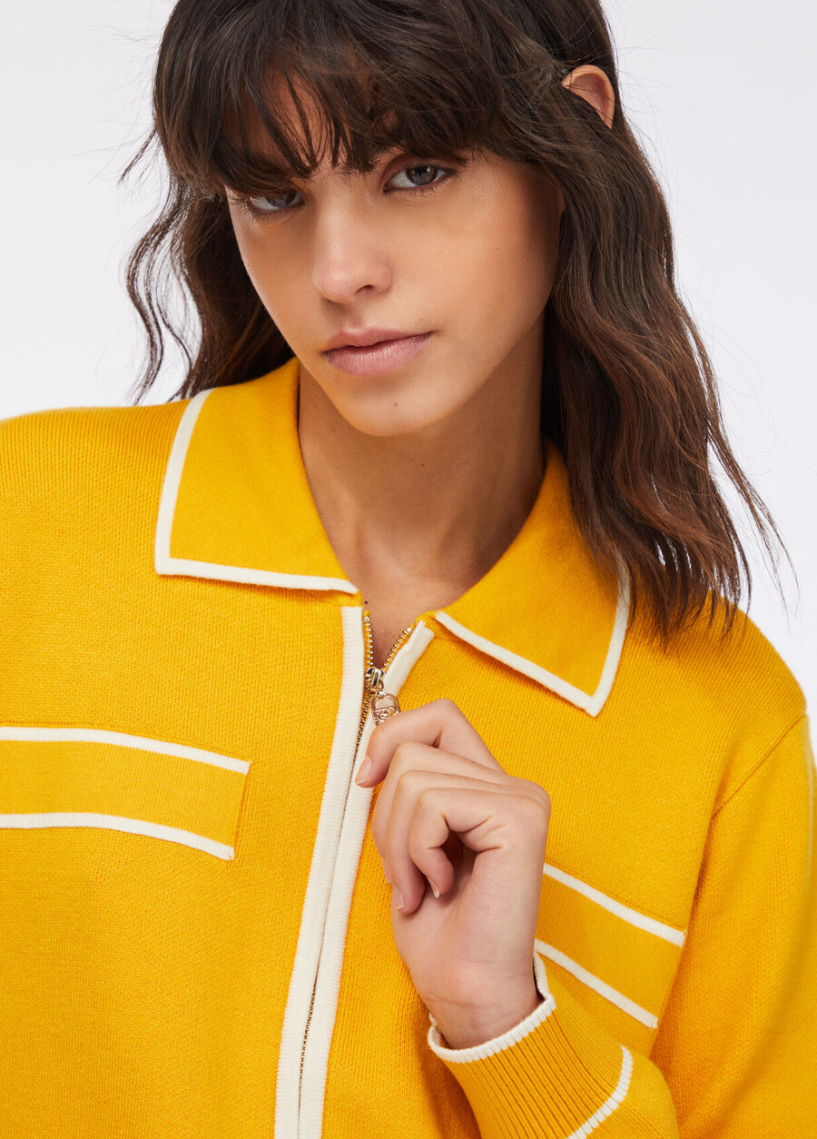 gilet zippé