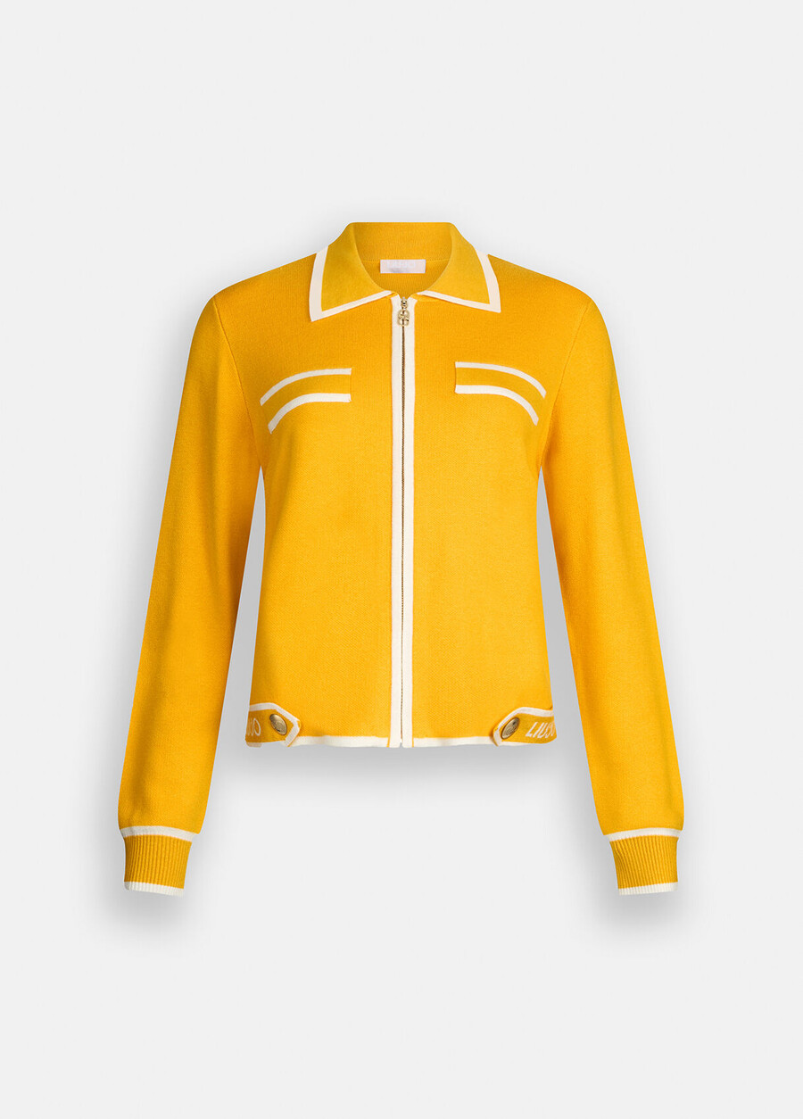 gilet zippé