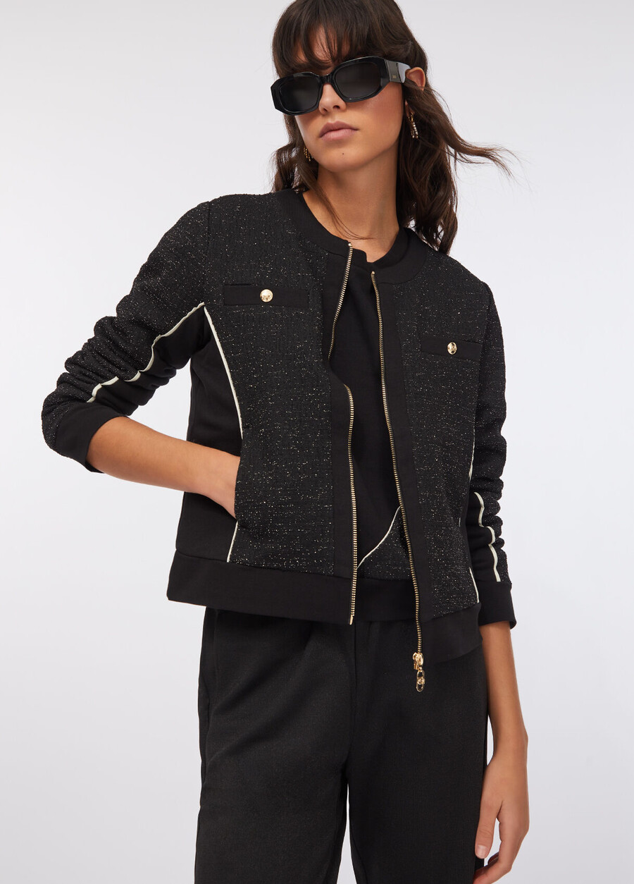veste polaire et bouclée
