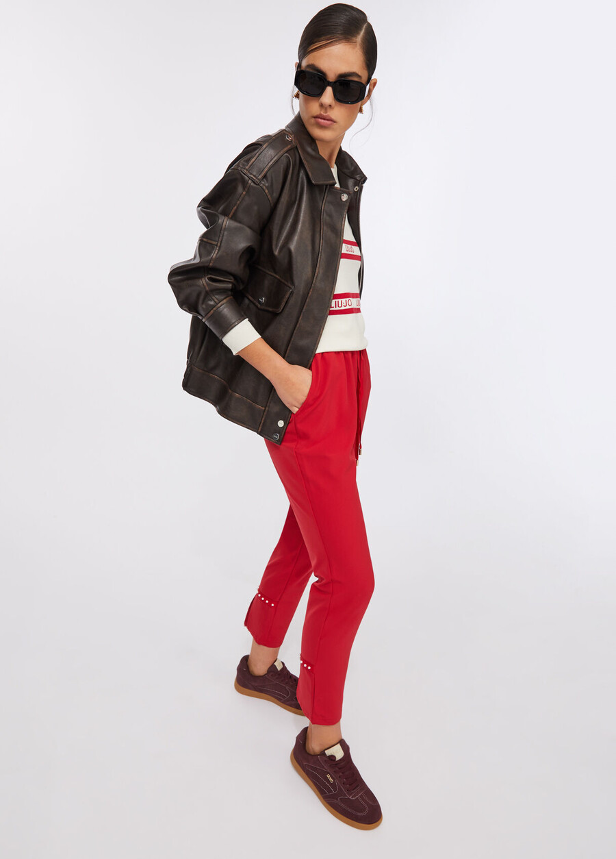 pantalon de jogging avec cordon de serrage