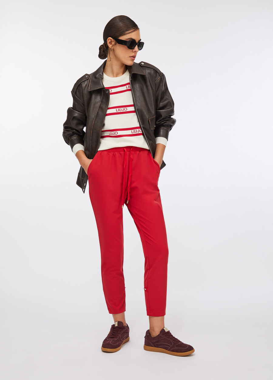 pantalon de jogging avec cordon de serrage