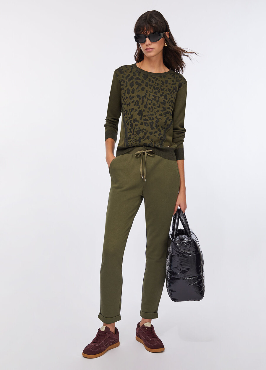 pantalon de jogging en polaire
