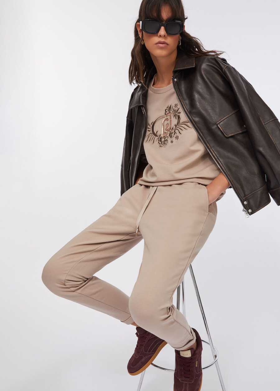 pantalon de jogging en polaire