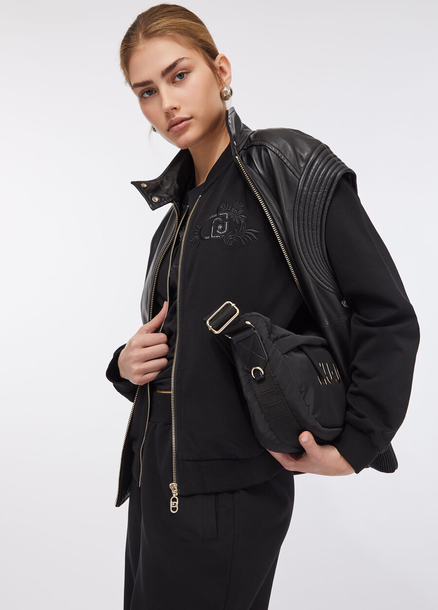 veste bomber en polaire