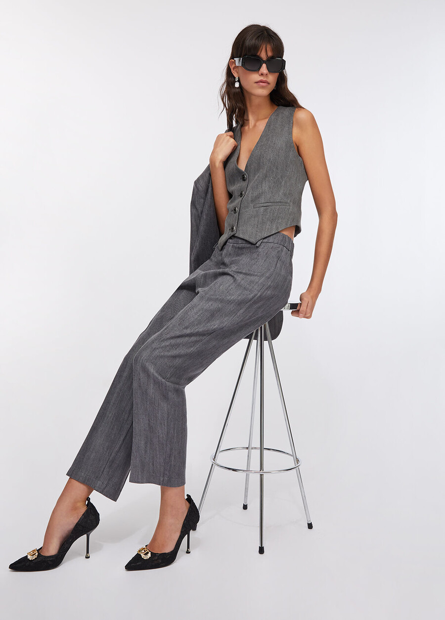 jeans à jambes droites