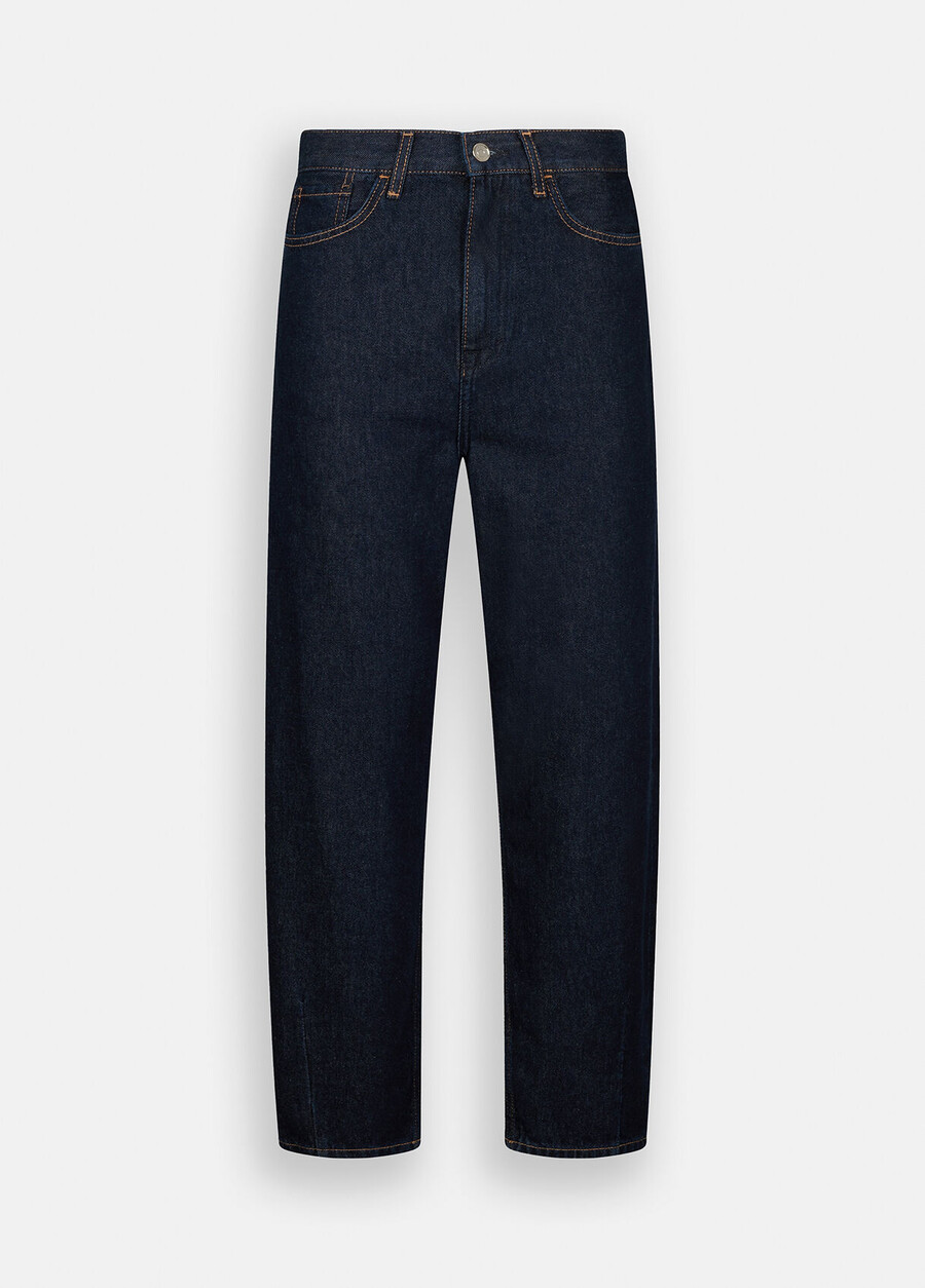 jean court taille haute