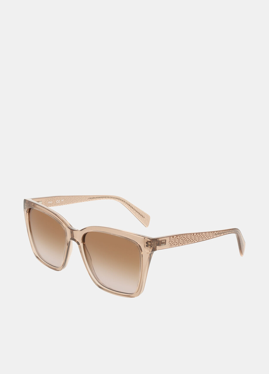 lunettes de soleil rectangulaires