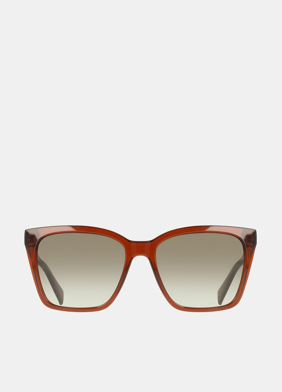 lunettes de soleil rectangulaires