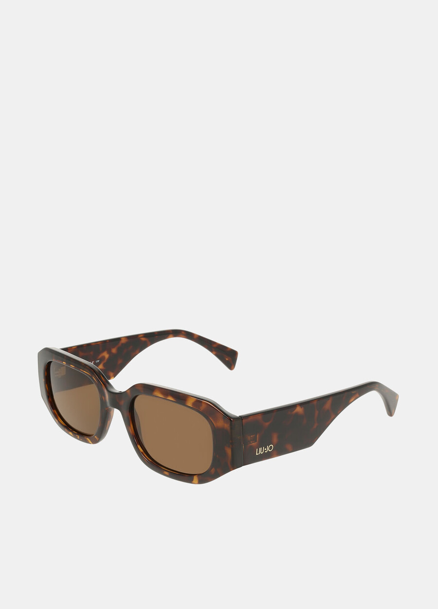 lunettes de soleil rectangulaires