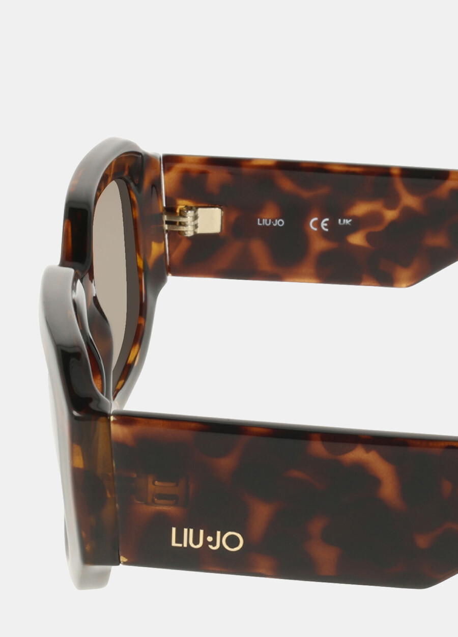 lunettes de soleil rectangulaires