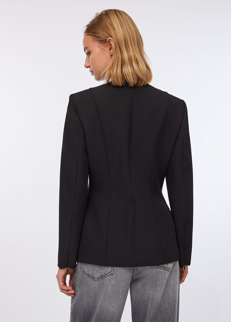 blazer zippé
