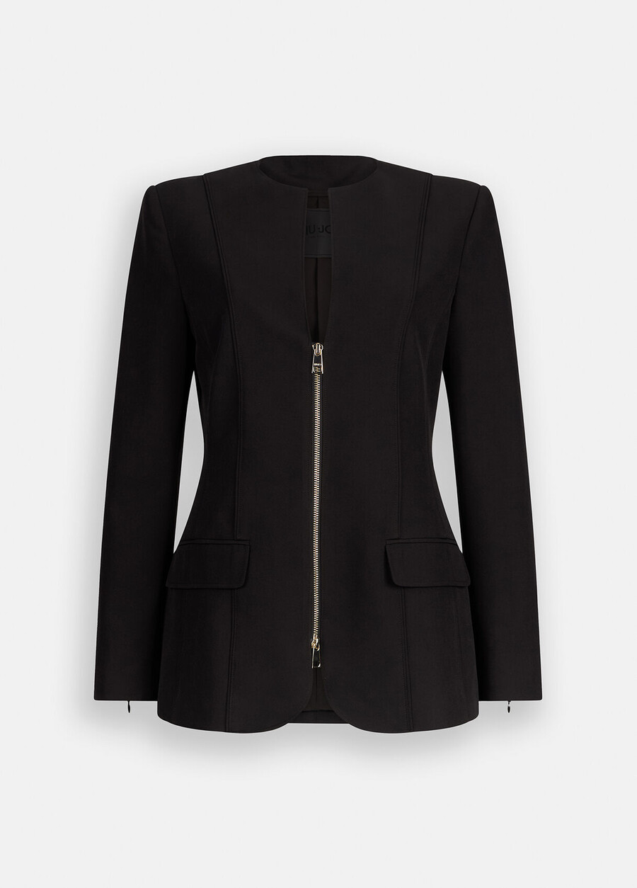 blazer zippé