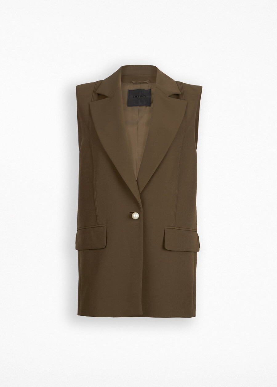 gilet à épaules rembourrées