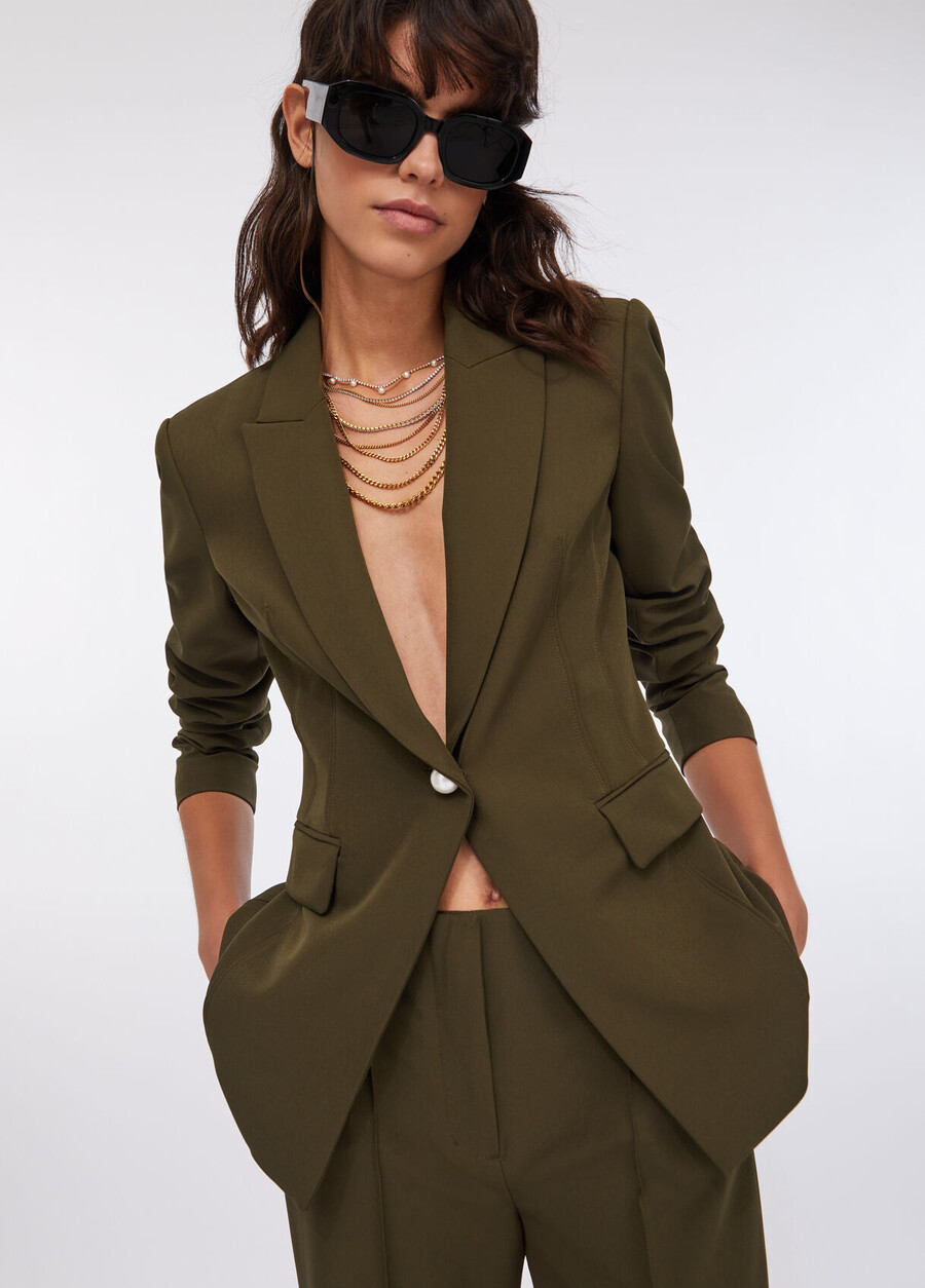 blazer ajusté