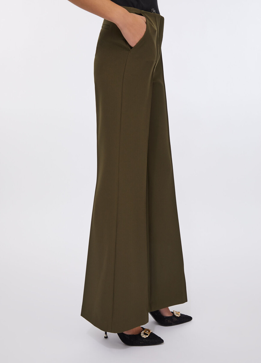 pantalon évasé élégant