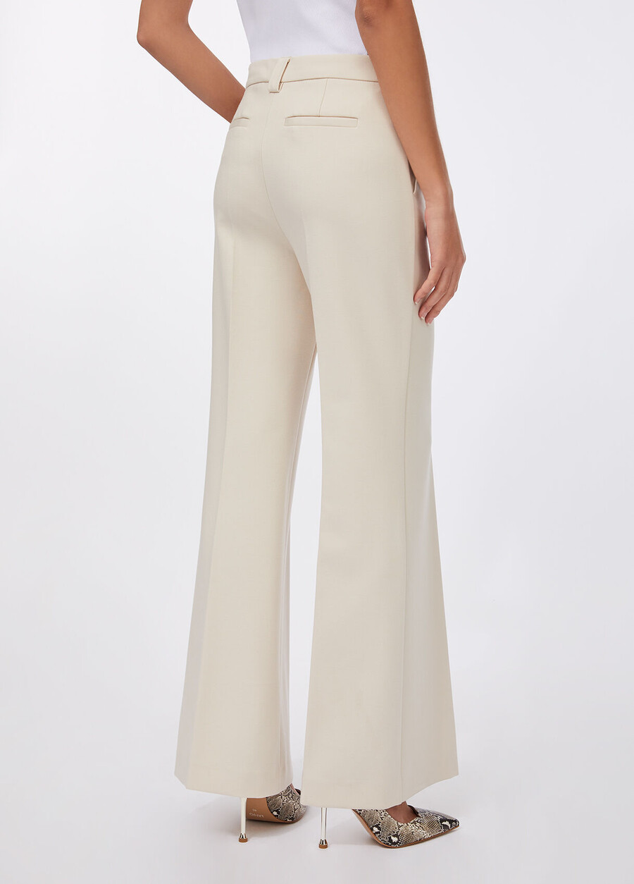 pantalon évasé élégant