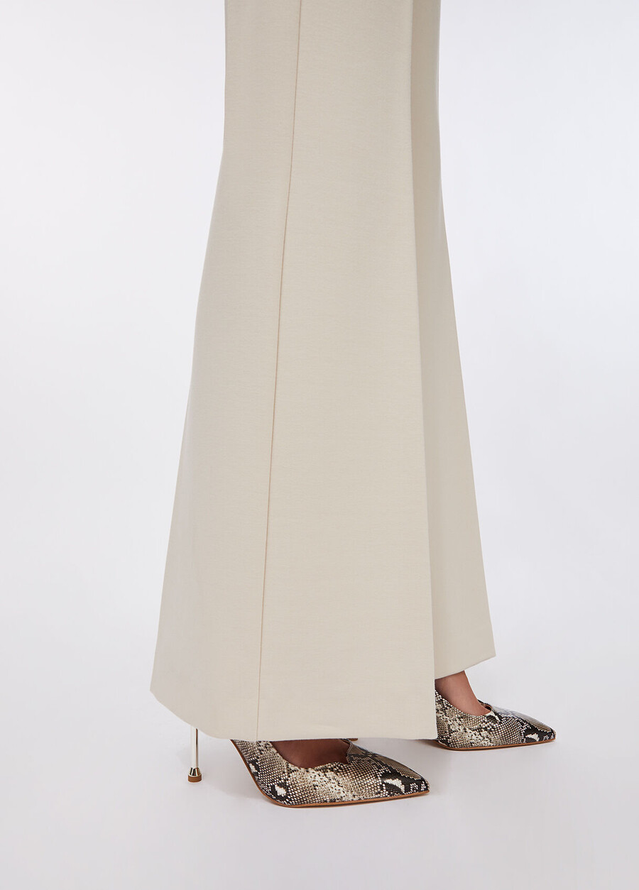 pantalon évasé élégant