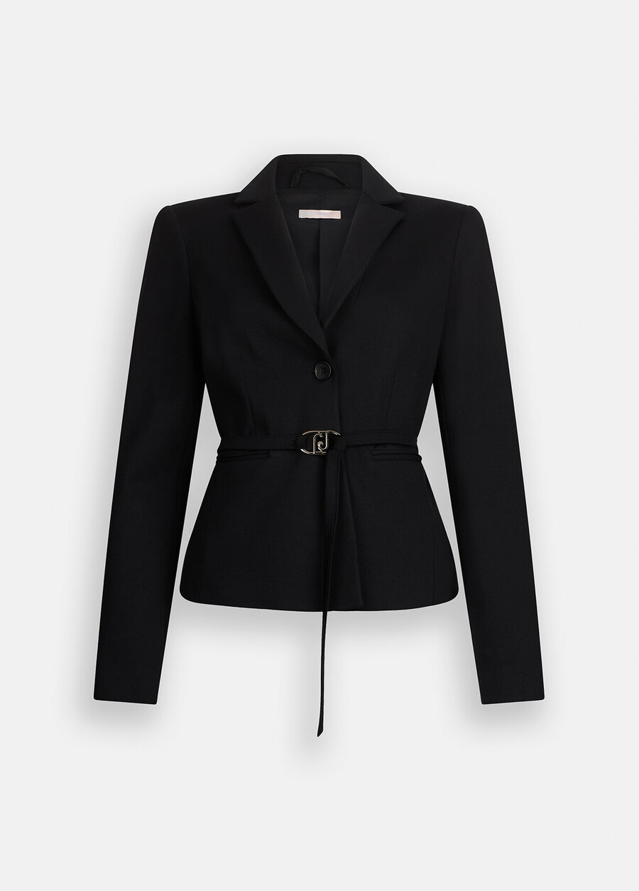veste avec ceinture de marque
