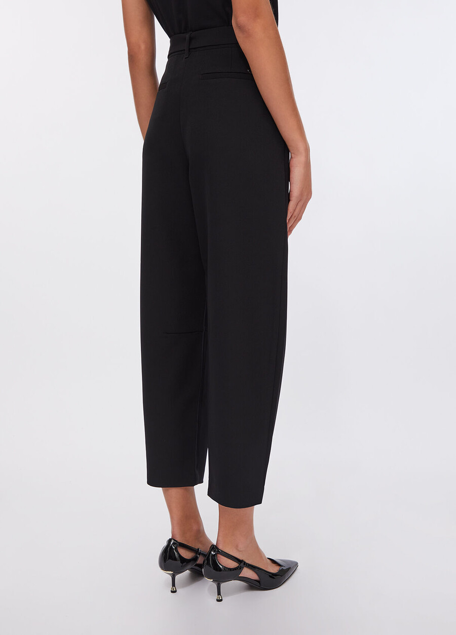 pantalon bouffant à pinces