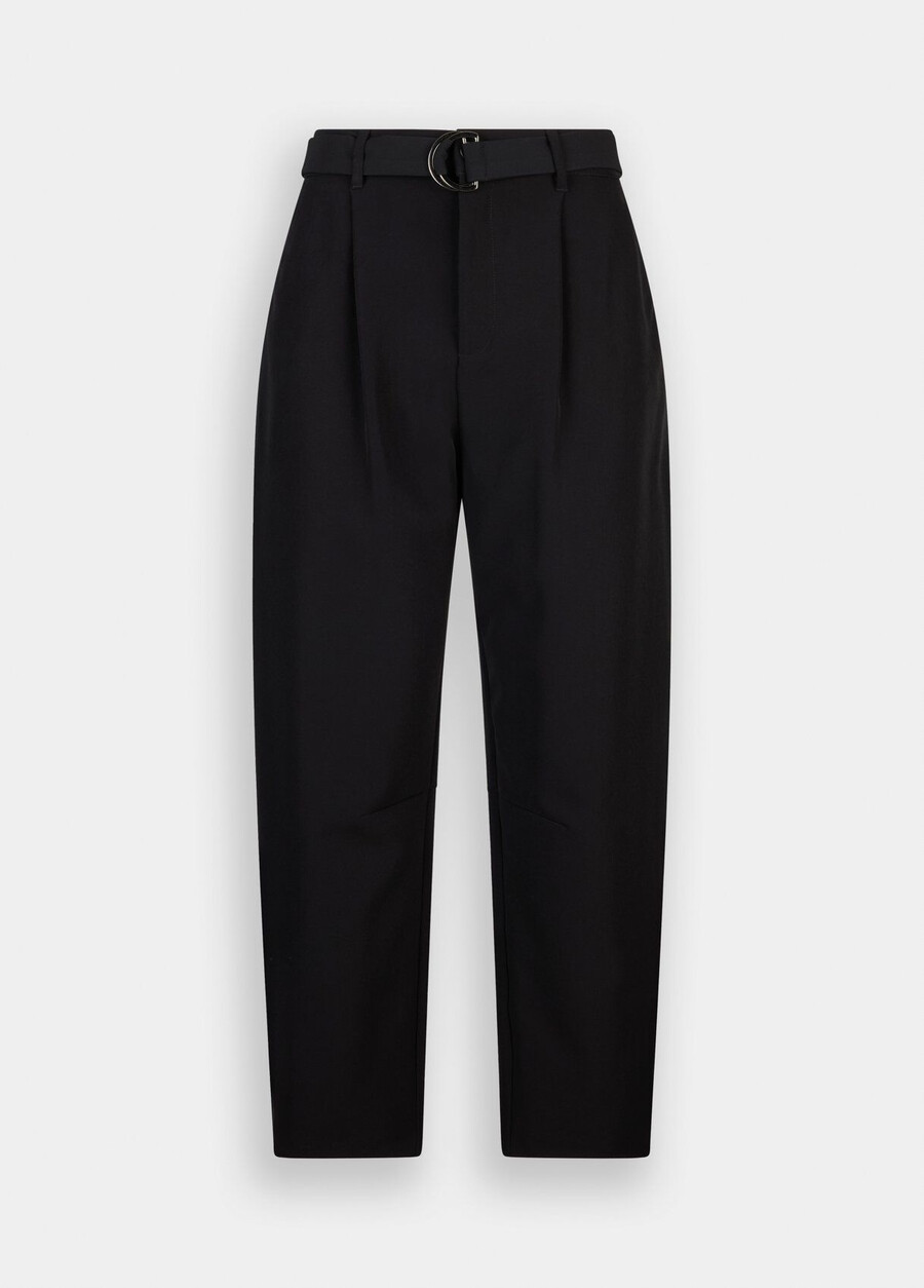 pantalon bouffant à pinces