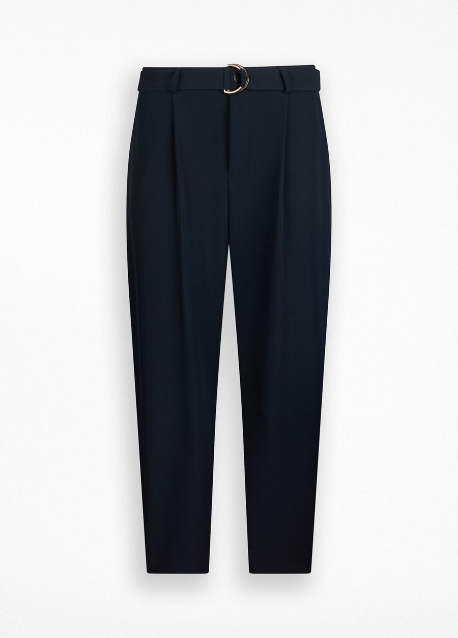 pantalon bouffant à pinces