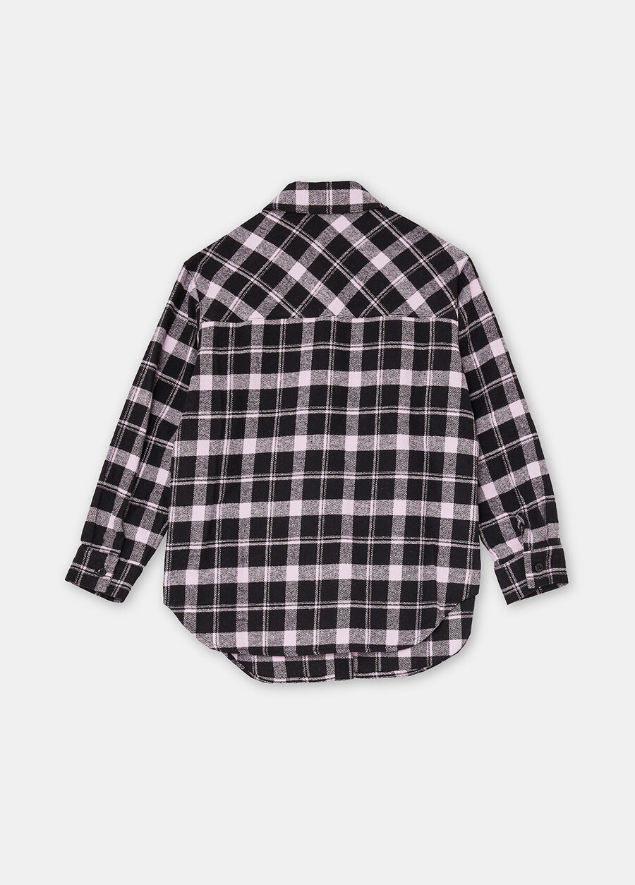 chemise en coton à carreaux