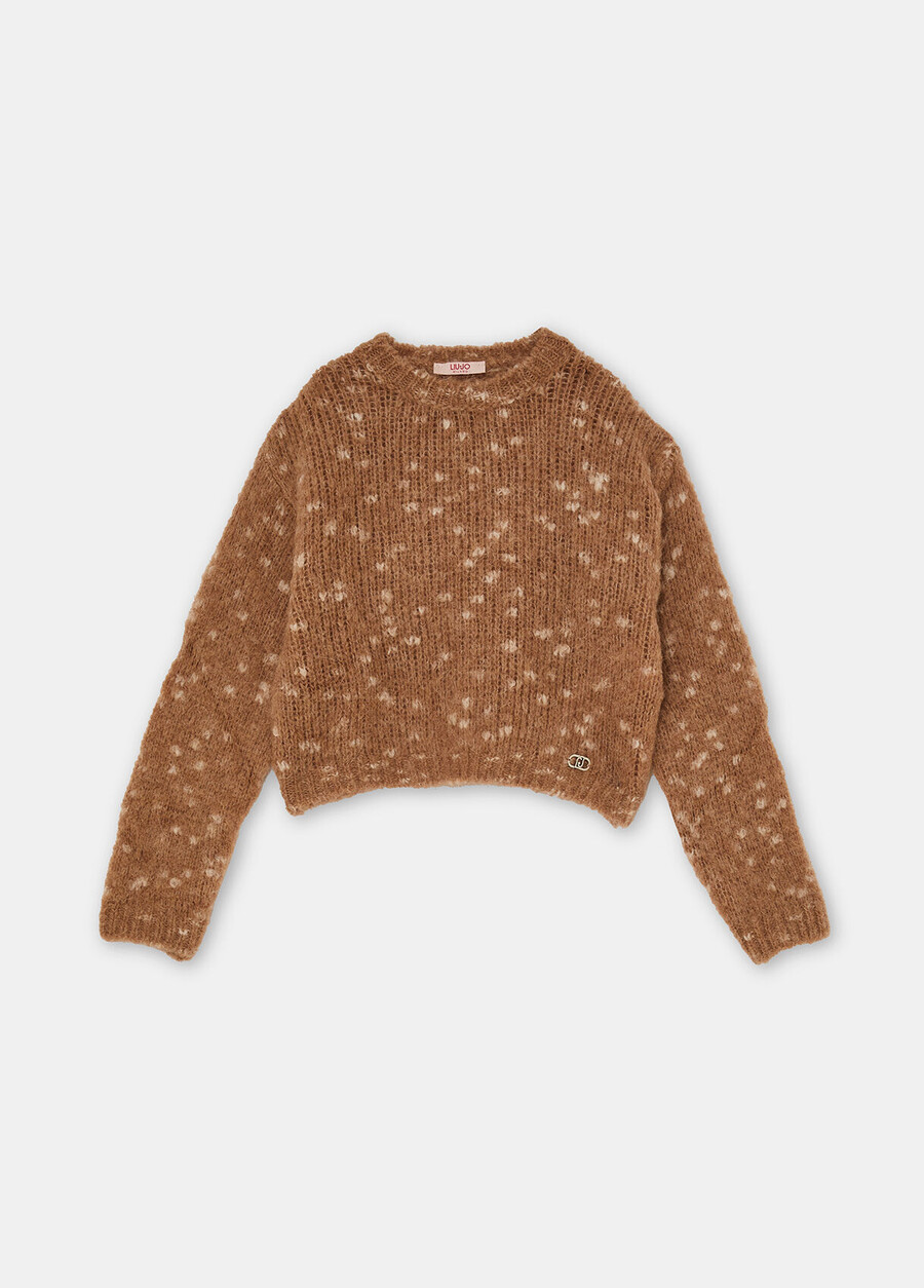 pull en alpaga et laine